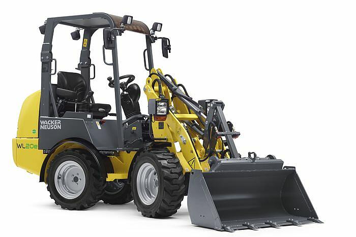 Hjullaster rammestyrt batteri < 3 tonn